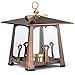 H Potter Craftsman Candle Lantern Decorative Table Top Indoor Outdoor Patio Candle Holder Small