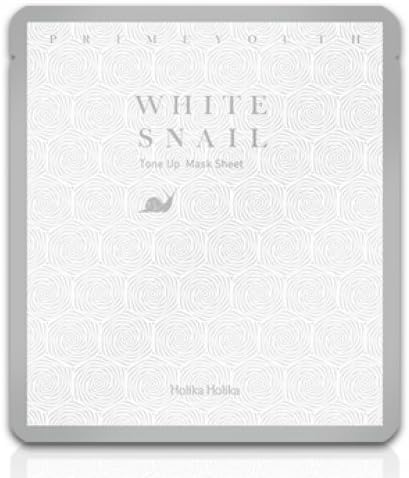Hoilka Holika Prime Youth White Snail Tone Up Mask Sheet 30G