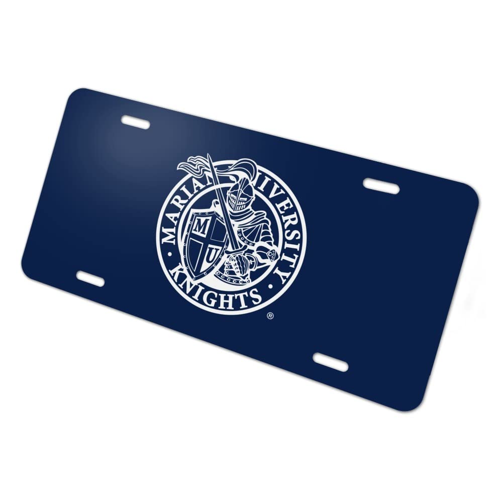 Marian University Knights Logo Novelty Metal Vanity