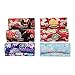 Set of 6~Cute Japanese Flower Style Lipstick Case Holder w Mirror Gift (P22635-6)~ We Pay Your Sales Tax