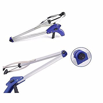 Generic Folding Pick-Up Tool Grabber Reacher Stick Reaching Gripper