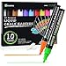 LINKYO Liquid Chalk Markers Pens with Erasable Ink and Reversible Tips 10-Color