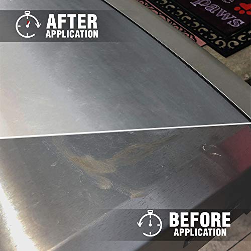 Milsek One Step Stainless Steel Cleaner & Microfiber Cleaning Towel, 12Ounce, SST1 Pricepulse