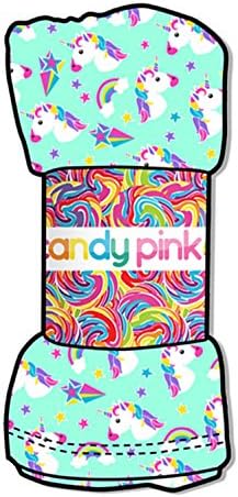 Candy Pink Unicorn Throw Blanket