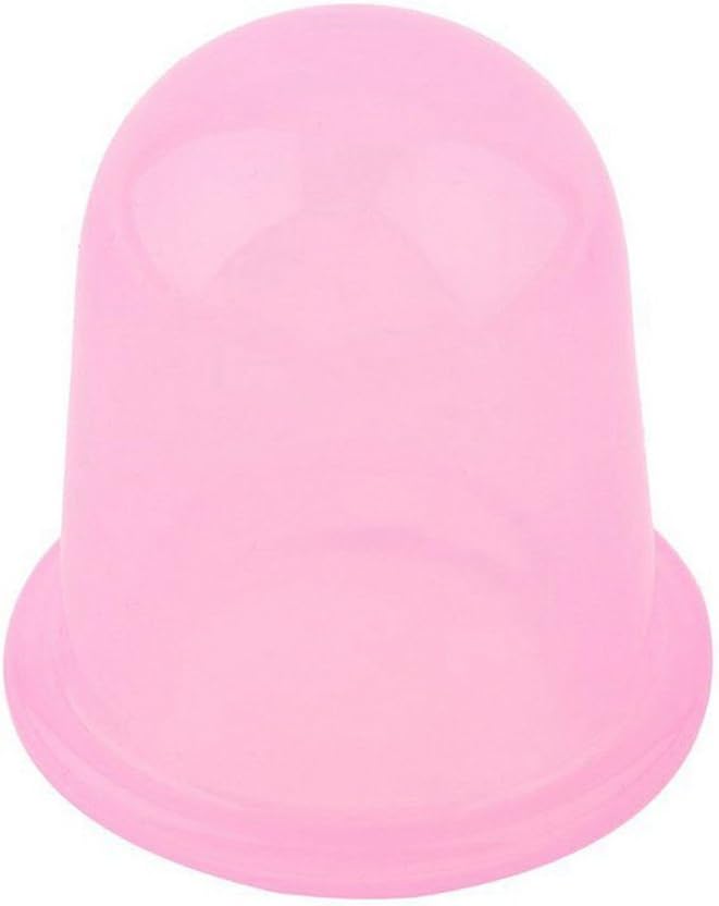 Beauty Care silicone Massage Cupping Anti-cellulite Cups beauty therapy massage cupping cup 1 Pc (Pink)