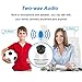Alptop Indoor WiFi Camera IP Security Camera 1080P Wireless Home Surveillance Camera for Baby/Elder/Pet/Nanny Monitor,Pan/Tilt,Two-Way Audio,Motion Detection & Night Vision AT-200RW