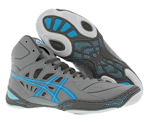 Asics Men S Dan Gable Ultimate 3 Wrestling Shoe Silver Malibu White 13 M Us Buy Online In Botswana At Desertcart