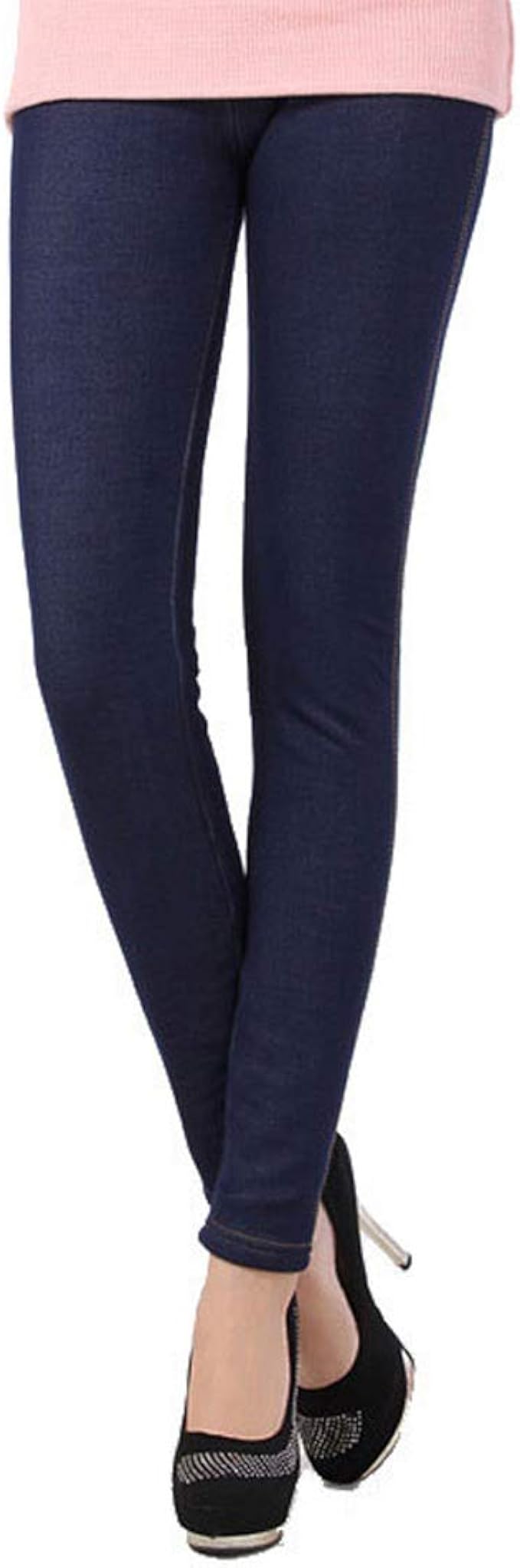 TIMIFIS 2 Pcs Pantalons D'Entraînement Femmes Lounges D'Hiver Jogger Athlétique Pantalons De Survêtement Chauds En Polaire Taille Élastique Avec Poches