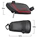 Ibera Saddle Bag 1L - Water-resistant, Strap-on Bike Bag In Multiple Colors - Bike Bags For Bicycles Mounts To All Bike Seats - Fit All Your Tools & Essentials - Bicycle Bag Taillight Compatible