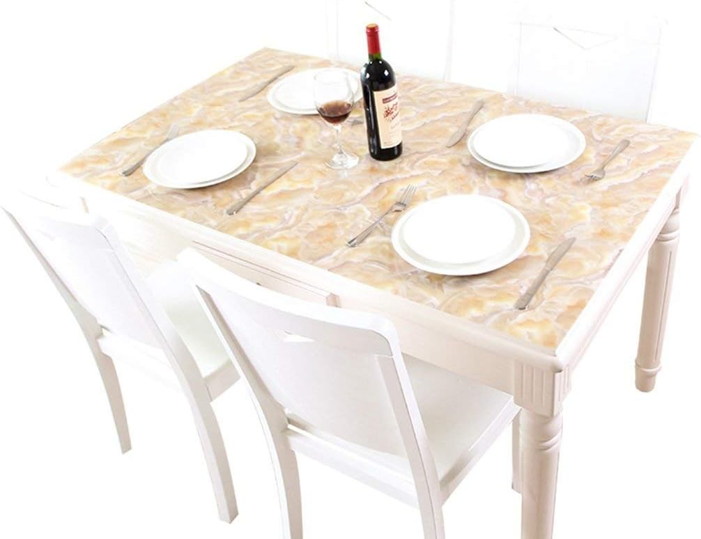 GFF simple creative waterproof film, waterproof glass heat-resistant flexible plastic marble glass layer glass cleaning sheet length 120-160cm not easily contaminated: heating (size 90 * 140cm)