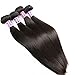ZSF Hair 8A Grade Peruvian Virgin Hair Straight 3Bundles 100% Human Hair Extension 10