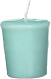 Abbott Collection Conical Votive Candles, Aqua Blue (9 pack)