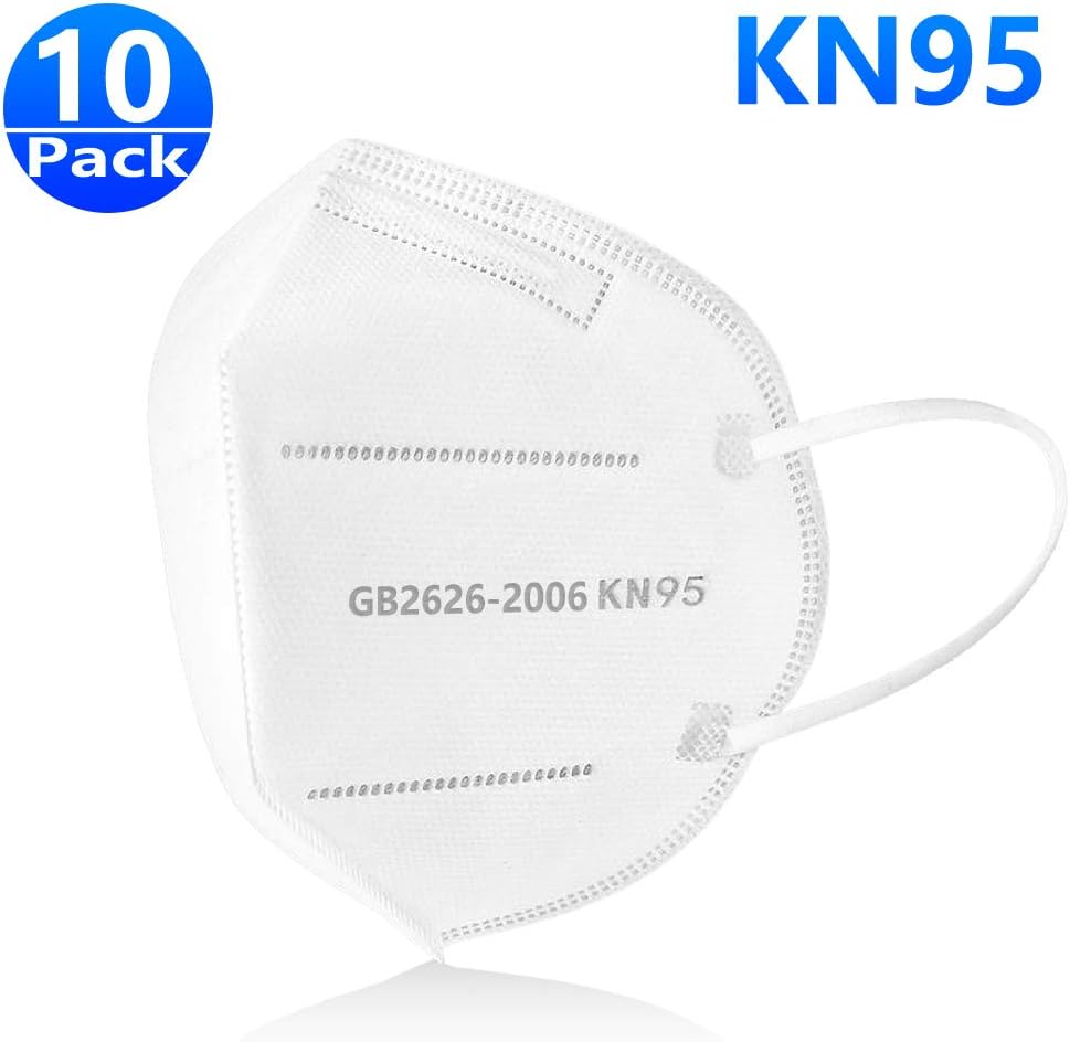 ASTARIN 10 Pack KN95 Respirator Masks(口罩, Face Sanitary Safety Mask, Anti-Pollution Dust Mouth Mask