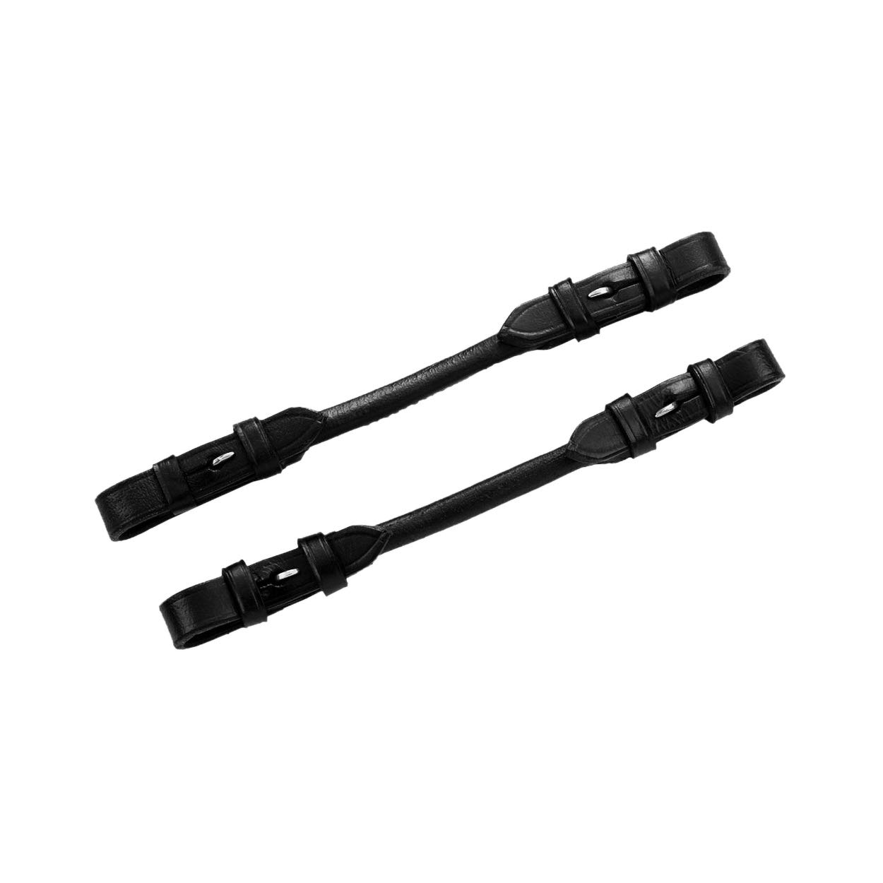 Y-H HY Black Pelham Roundings Buckle Fastening - Horse/Pony Bridle Spares