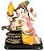 Krishna Culture Cute Baby Sivanandana Ganesh with Siva Lingam Statue 4