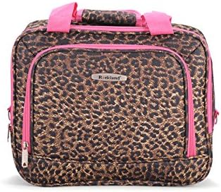 Rockland Fashion Softside Upright Luggage Set, Pink Leopard, 2-Piece (14/20) 5 Rockland Fashion Softside Upright Luggage Set, Pink Leopard, 2-Piece (14/20)
