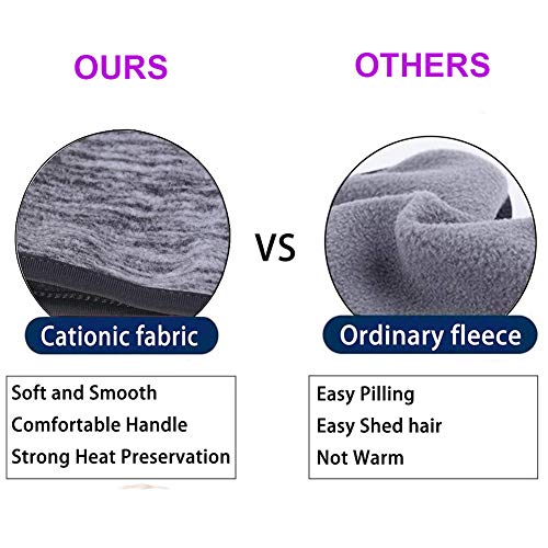 4 PCS Ear Warmer Headband,Full Cover Ear Muffs Fleece Headband Sports Headband Winter Headbands for Outdoor Use Sports Fitness
