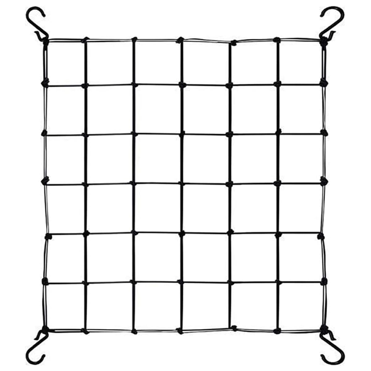 Hsthe Sea 2 Pcs Grow Tent Netting, Elastic Lattice Netting, 60 X 60cm Plant Netting Hydroponic Cricket Netting With 8 Hooks, Garden Tent Plant Support