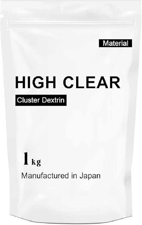 Amazon High Clear クラスターデキストリン ノンフレーバー 1kg High Clear 栄養補助食品