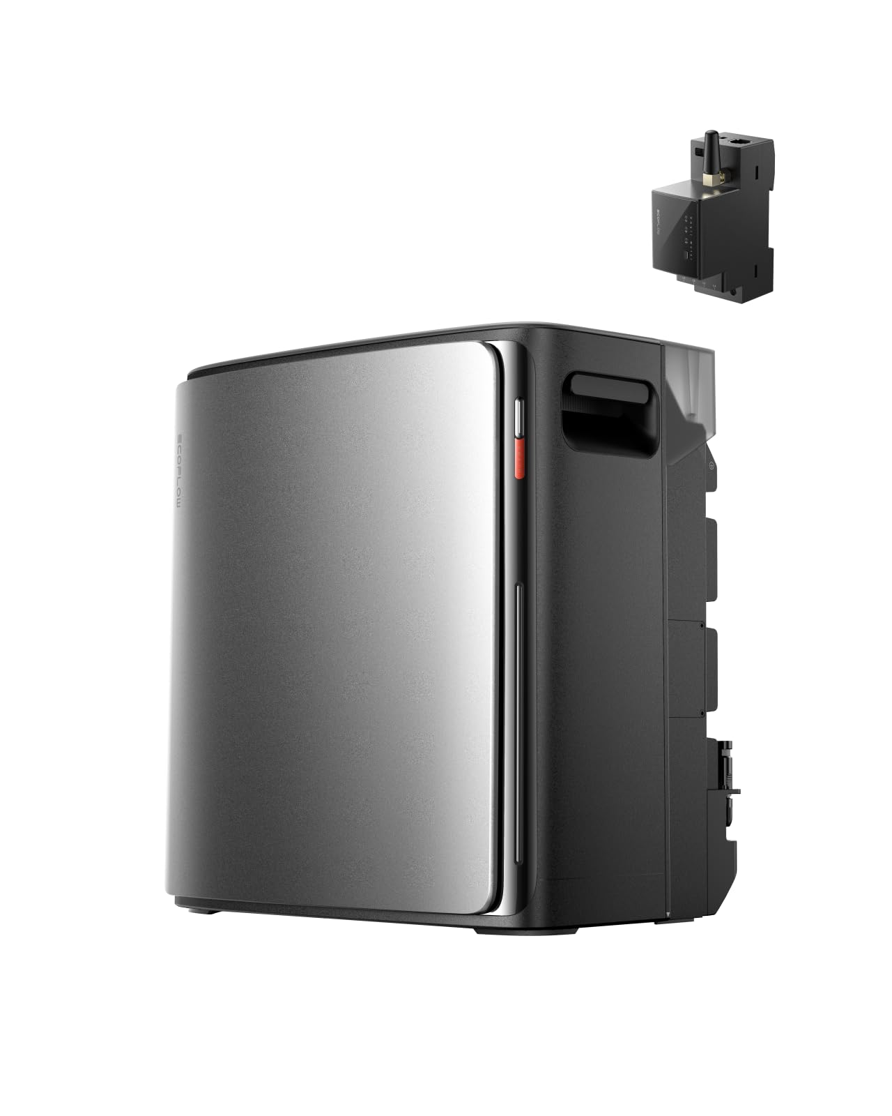 ECOFLOW STREAM Ultra X 3,84kWh, 0%VAT Balkonkraftwerk mit Speicher 4 MPPT 2800W Solareingang 2300W Dual AC-Anschlüsse, All-in-One Stromspeicher mit Wechselrichter 23kWh Kapazität 6000 Zyklen,Plug&Play