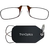 Always With You by ThinOptics Classic Keychain Reading Glasses | Keychain reading glasses with ultra-thin armless readers in a compact case. Clip to keys, bags or backpacks for easy access.