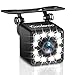Backup Camera, 175º Wide Angle Easy Install HD Rear View Back Up Waterproof Cam with 12 LED Nigh Vis (Backup Camera)