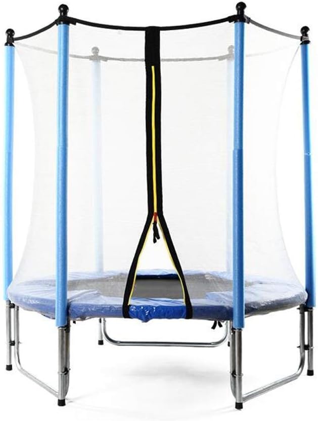 TRAMPOLINE Fitness Rebounder Outdoor And Indoor Jumper Toy With Safety Net Jumping Sheet 6 Poles Stability Bar Mini Body Exercise