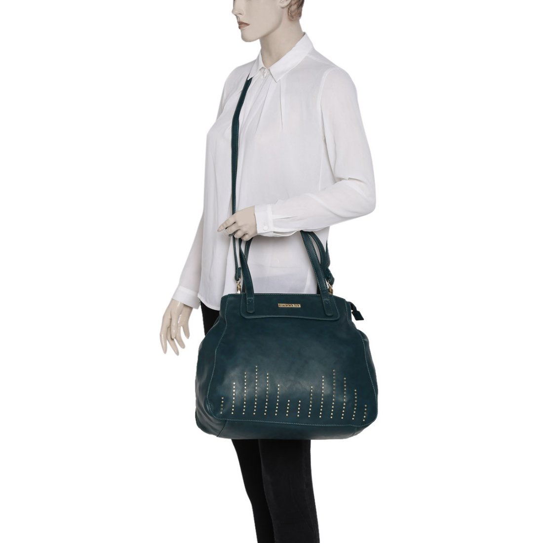 caprese nova women's satchel (teal) ()