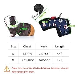 Rypet Ferret Harness and Leash - Soft Mesh Small