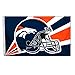 Denver Broncos 3' x 5' Helmet Flag