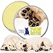The Blissful Dog Paw Butter, Moisturizer for Dry Paw Pads, Softens and Protects a Rough Paw in Winter, Versatile, Lick-Safe Dog Paw Pad Balm, 1 oz.