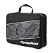Travel Packing Cubes (Double Sided) - 3 Piece Set With Clean Dirty Compartments - Luggage Organization System for Backpacks, Suitcases, Carry On Bags