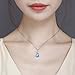 WRISTCHIE Womens Fashion Jewelry 925 Sterling Silver and Mermaid Pendant Necklace 18+2