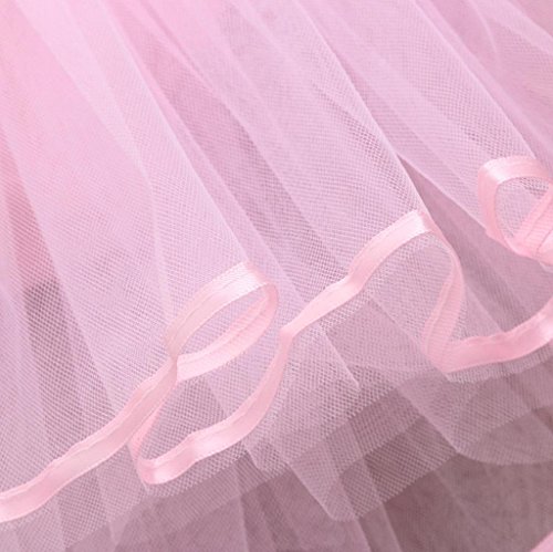 1-7 Years Old Girls,Yamally_9R Toddler Girls Gauze Leotards Ballet Bodysuit Skirt Dancewear Dress Clothes Outfits (24M, Pink) - Thumbnail 5