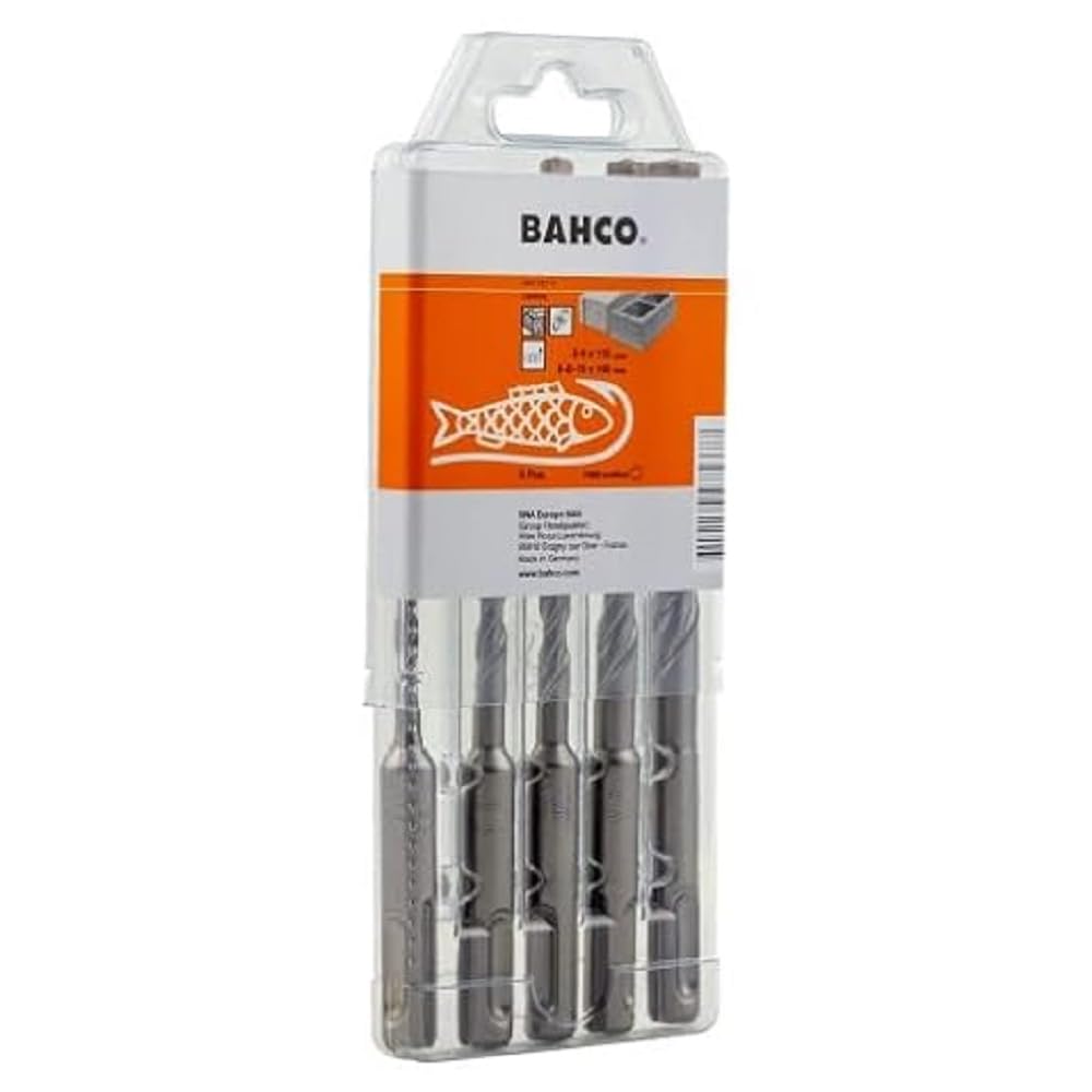 BAHCO Game 5 SDS + 2C Concrete bits