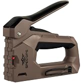 Spec Ops Tools Heavy Duty Staple Gun for Construction &amp; Roofting, Reduced Effort, Compatible with 1/4" to 9/16" Staples and 18-Gauge Brads