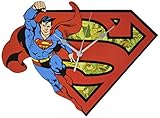 Westland Giftware MDF Wood Wall Clock, Superman