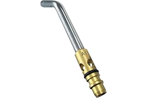 PIDNSROZO 0386-0104 A-11 7/16" Air Acetylene replacement Tip for Turbo Torch G-4 or PLF-A5 Handles, Soft Solder 1-1/2 to 3", Silver Braze 7/8 to 1-5/8", Manual Lighting, Quick Connect, Removable Orifice Screw