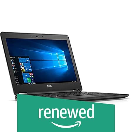 Buy Renewed Dell Latitude E7270 12 5 Inch Touch Screen Laptop 6th Gen Intel Core I7 8gb 512gb Ssd Windows 10 Intel Hd Graphics 5 Black Online At Low Prices In India Amazon In