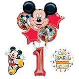 The Ultimate Mickey Mouse 1st Birthday Party Supplies and Balloon Decorations