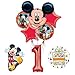 The Ultimate Mickey Mouse 1st Birthday Party Supplies and Balloon Decorations