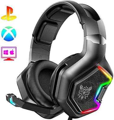 Onikuma Gaming Headset Xbox One Headset Ps4 Headset With 7 1