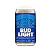 Bud Light 2-Pack Can Beer Glass, 16oz