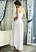 Honeystore Women's Sexy Chiffon Babydoll Nightwear Long Gown Lingerie with Thong
