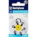 Westinghouse Hearing aid Batteries A10, Zinc Air Batteries, Mercury Free (A10, 60 Counts)