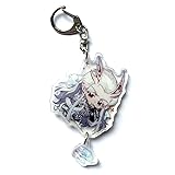 Cute Movie Ne Zha 2 Acrylic Keychain Aoguang