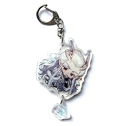Cute Movie Ne Zha 2 Acrylic Keychain Aoguang