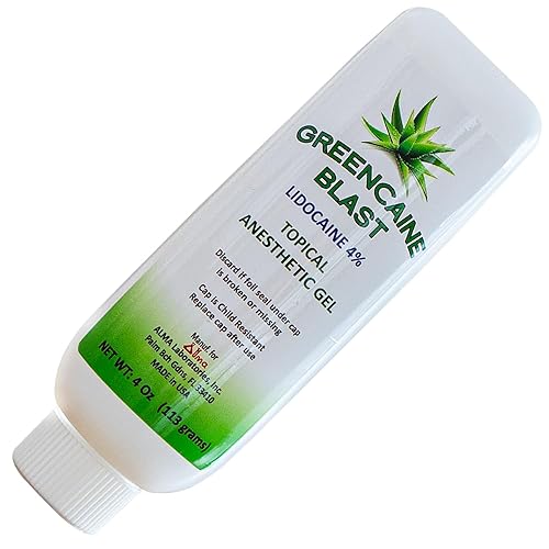 Greencaine Blast Numbing Cream Lidocaine 4% Professional Size Large 4 Oz  Tube Pain Relief with Infused Soothing Aloe Vera, Jojoba Oil, Maximum  Strength Topical Anesthetic for Minor Skin Irritations. in Kenya | Whizz  Ointments
