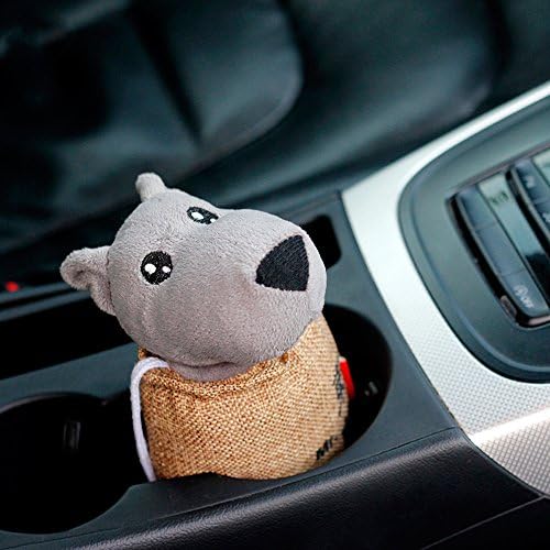 Car Air Freshener Bag Purifying Absorb Odors, Smoke, Pollen and Bad Smell for Home Indoor Outdoor Auto, Natural Car Bamboo Activated Charcoal Bag Air Purifier, Little Wolf