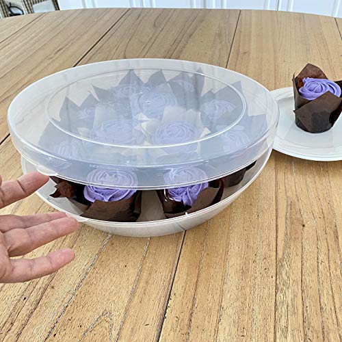 Evelots Pie KeeperFreshEasy CarryHinged LidCookie/DonutFridge